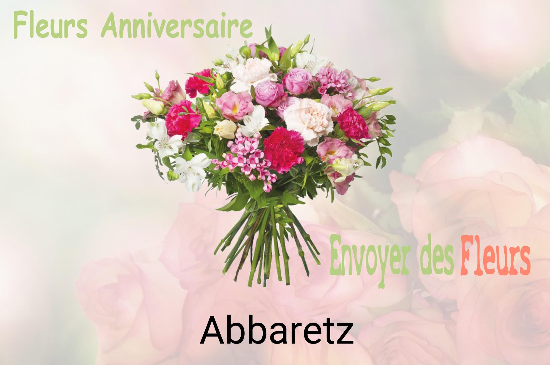 Bouquet de fleurs d’anniversaire livré à Abbaretz